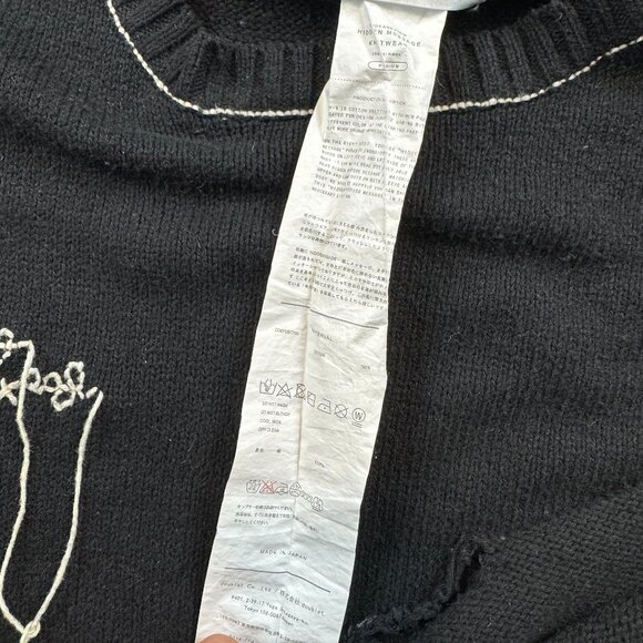 Doublet Secret Message Sweater - Picture 6 of 6